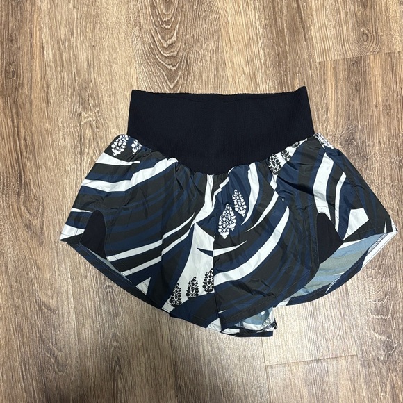 free people movement Pants - FP Movement by Free People Black and Blue Athletic Shorts